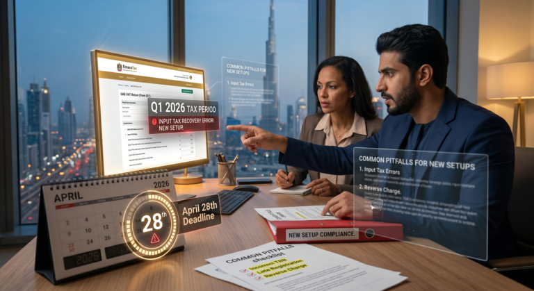 Q1 2026 UAE VAT Filing: Common Pitfalls for New Setups Ahead of the April 28th Deadline