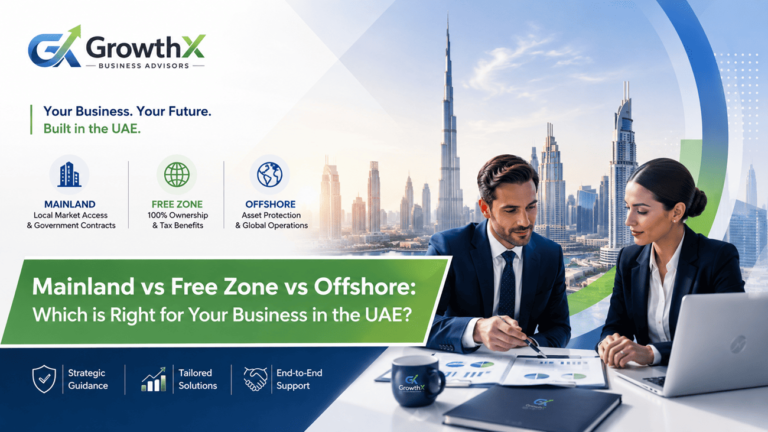 Mainland vs Free Zone vs Offshore: Which is Right for Your Business in the UAE?