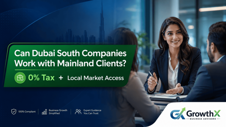 Can Dubai South Companies Work with Mainland Clients? 0% Tax + Local Market Access