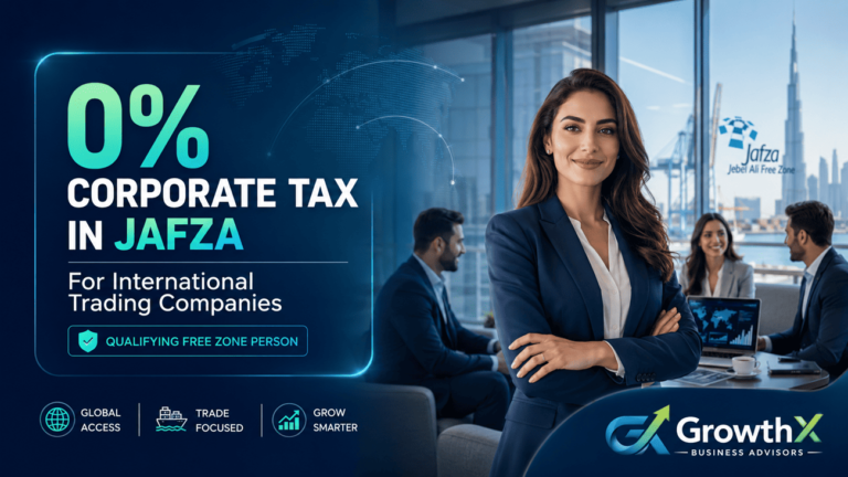 How International Trading Companies Can Benefit from 0% Corporate Tax in JAFZA as a Qualifying Free Zone Person