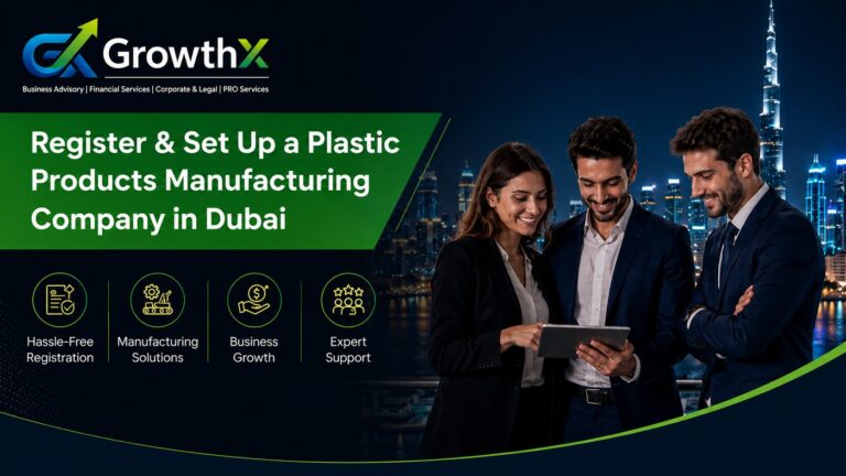 How to Register & Set Up a Plastic Products Manufacturing Company in Dubai, UAE in 2026