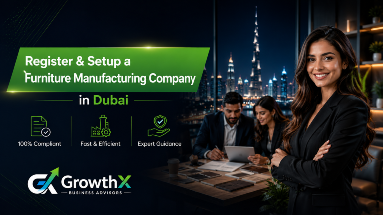 How to Register & Setup a Furniture Manufacturing Company in Dubai UAE in 2026