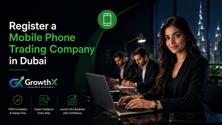 How to Setup & Register a Mobile Phone Trading Company in Dubai UAE in 2026