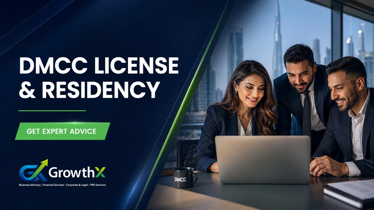 DMCC Free Zone Cheapest License with Residency Package