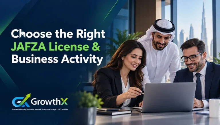 How Do I Choose the Right License Type & Business Activity in JAFZA?