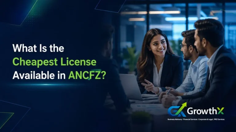 What Is the Cheapest License Available in ANCFZ?