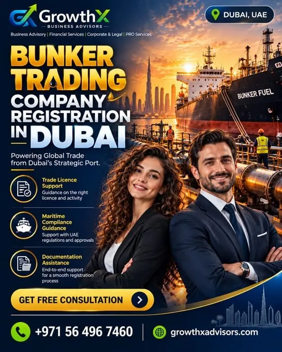 Bunker Trading Company Registration in Dubai