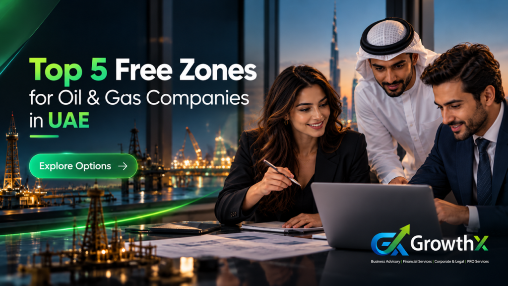 Top 5 Free Zones for Oil & Gas Companies in UAE Top 5 Free Zones for Oil & Gas Companies in UAE