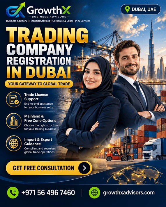 Trading Company Registration in Dubai